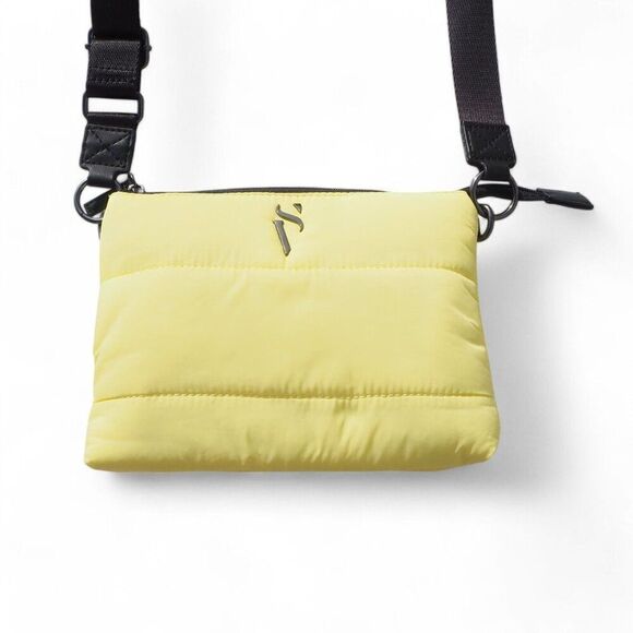 Simply Vera Vera Wang Geo Quilted Crossbody Bag "Quilted Green Believer" - Picture 1 of 10